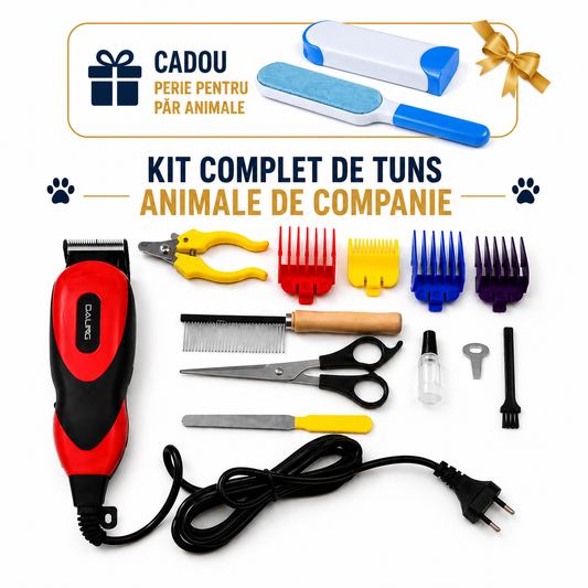 KIT DE TUNS ANIMALE + CADOU PERIE PENTRU PAR ANIMALE
